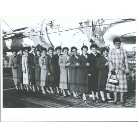 England Women's Cricket team which toured N.Z. in 1958