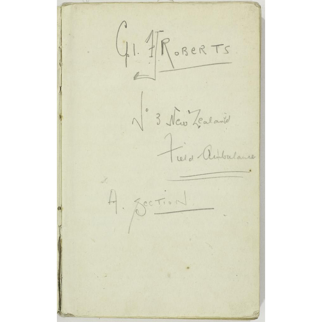 Roberts, Fitzclarence John : Papers