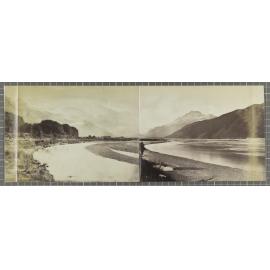 A view of the valley of the Dart at the head of Lake Wakatipu