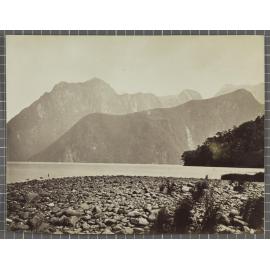 In Milford Sound- view taken from Harrison's Cove