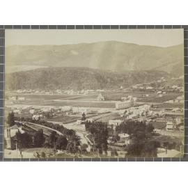 Dunedin North from Regent Rd with All Saints Church and Caledonian Grounds