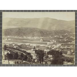 Dunedin North from Regent Rd with All Saints Church and Caledonian Grounds
