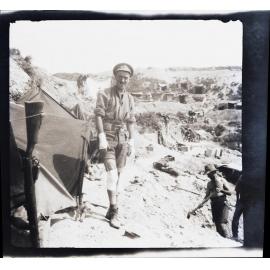 Cap. Aitkinson at No.2 Outpost
