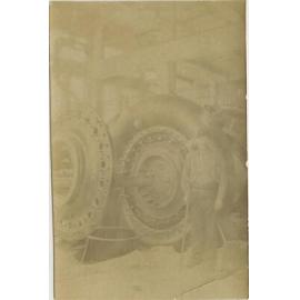 Man at Lake Coleridge Power Station