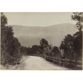 Road to Mt Wellington, Tasmania