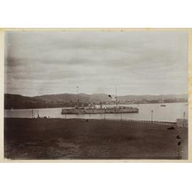 'HMS Powerful' on River Derwent