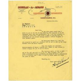 Douglas A. Adams letterhead
