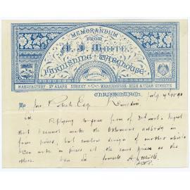 A.J. White letterhead
