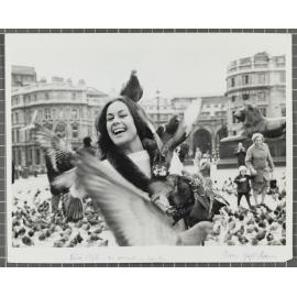 Kiri on arrival in London