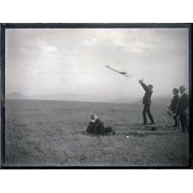 Flying a model plane
