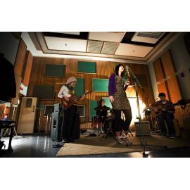 Contemporary performance students, Albany Street recording studio