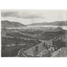 Wharves and shipping panorama part two