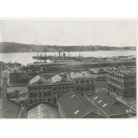 Wharves and shipping panorama part one