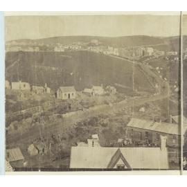 Eleven-part panorama of Dunedin [part 1 of 11]