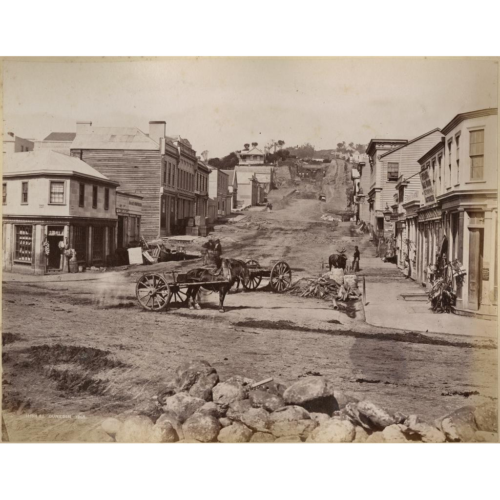 'Dunedin in 1860' photograph album by F.A. Coxhead (after W. Meluish) -P1955-001