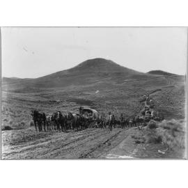 Wagon teams on the Pigroot