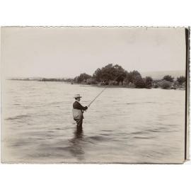 Fly fishing, Lake Rotorua