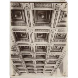 Painted plaster ceiling