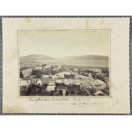 Town of Dunedin, looking north, New Zealand