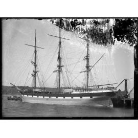 Blenheim at Dunedin wharf