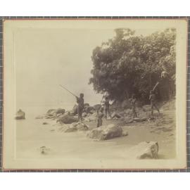 Fight, Paama, New Hebrides [Vanuatu]
