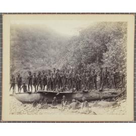 Natives at Ambrym, New Hebrides [Vanuatu]