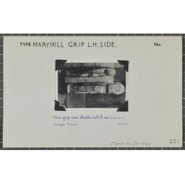 Maryhill grip, left hand side