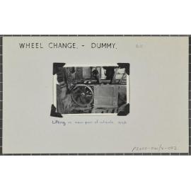 Wheel change, Dummy no.102