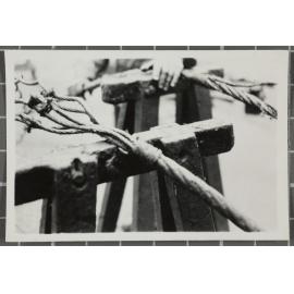 Rope work - ends marked for splice