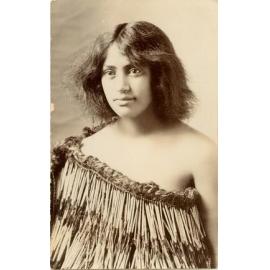 Unidentified Māori girl