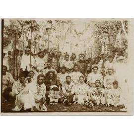 The Mangaians with the two heathen deities