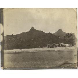 View of harbour, Rarotonga