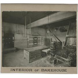 Interior of bakehouse