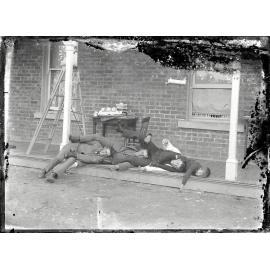 Group lying down