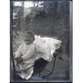 Toddler in a push chair