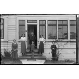 Mrs Watkins and family