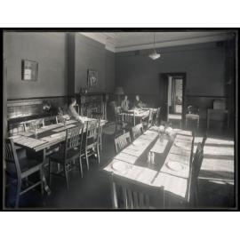 Dining room at Studholme Hall, School of Home Science