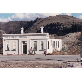 Public Library, Cromwell, during demolition