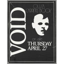 "Void O.U.S.A. Capping Book on sale Thursday April 27"