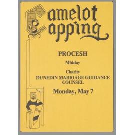 "Camelot Capping Procesh Midday Charity Dunedin Marriage Guidance Counsel Monday, May 7"