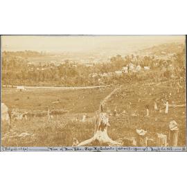 'View of Dun Edin. Otago. New Zealand.'