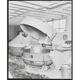 Dough in mixer at Laurenson's Bakery