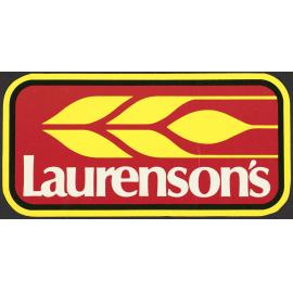 Point-of-sale card, 'Laurenson's'