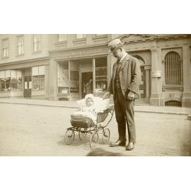 Constance and Willy Tewsley, George Street, Port Chalmers