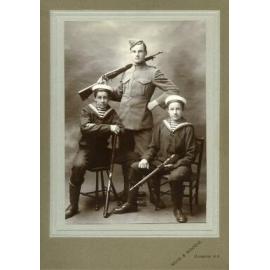 The Dawson brothers as boys