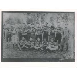 CROMWELL-Football-Town & Country Match 1890 Country Team