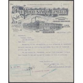 The Phoenix Company Limited letterhead