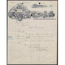 Ross and Glendining letterhead
