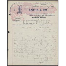 Lotus and Company letterhead