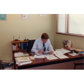 Peter Mead, accountant, Cromwell